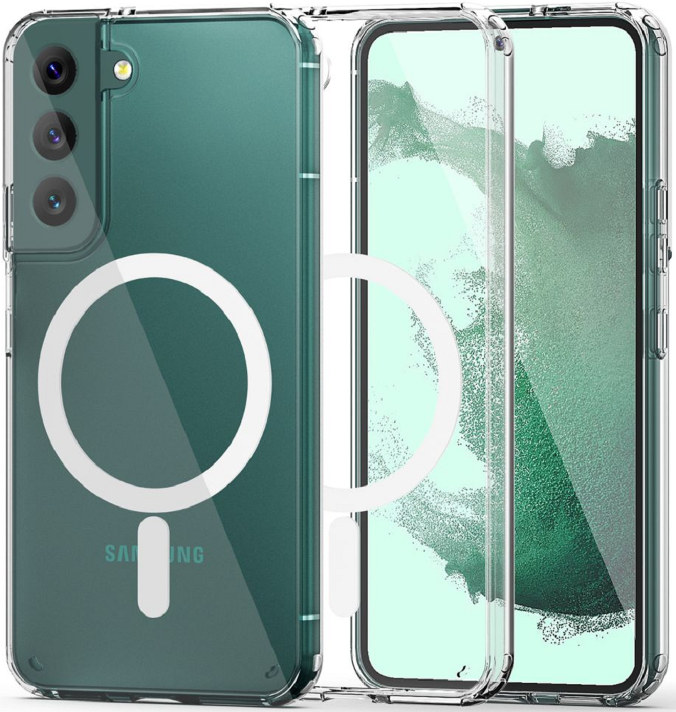 Tech-Protect FlexAir Hybrid - Σκληρή Διάφανη Θήκη MagSafe Samsung Galaxy S22 5G - Clear