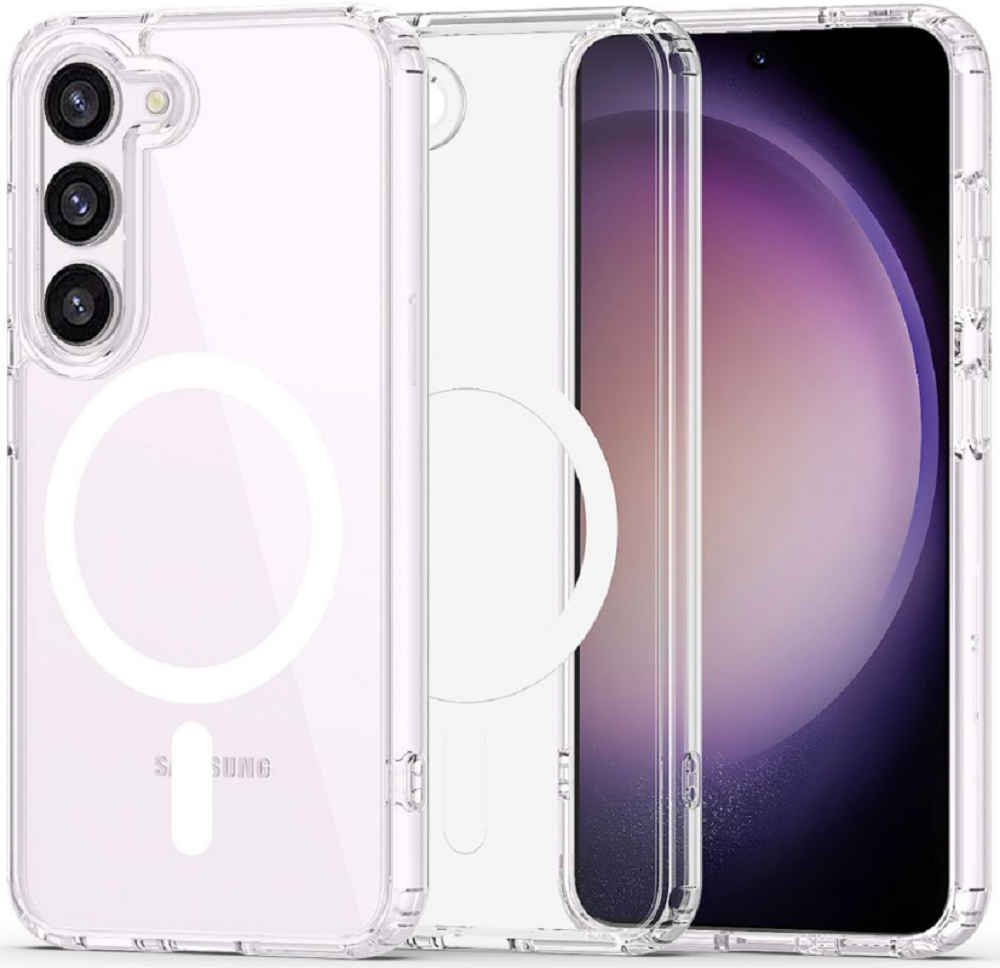 Tech-Protect FlexAir Hybrid - Σκληρή Διάφανη Θήκη MagSafe Samsung Galaxy S23 - Clear