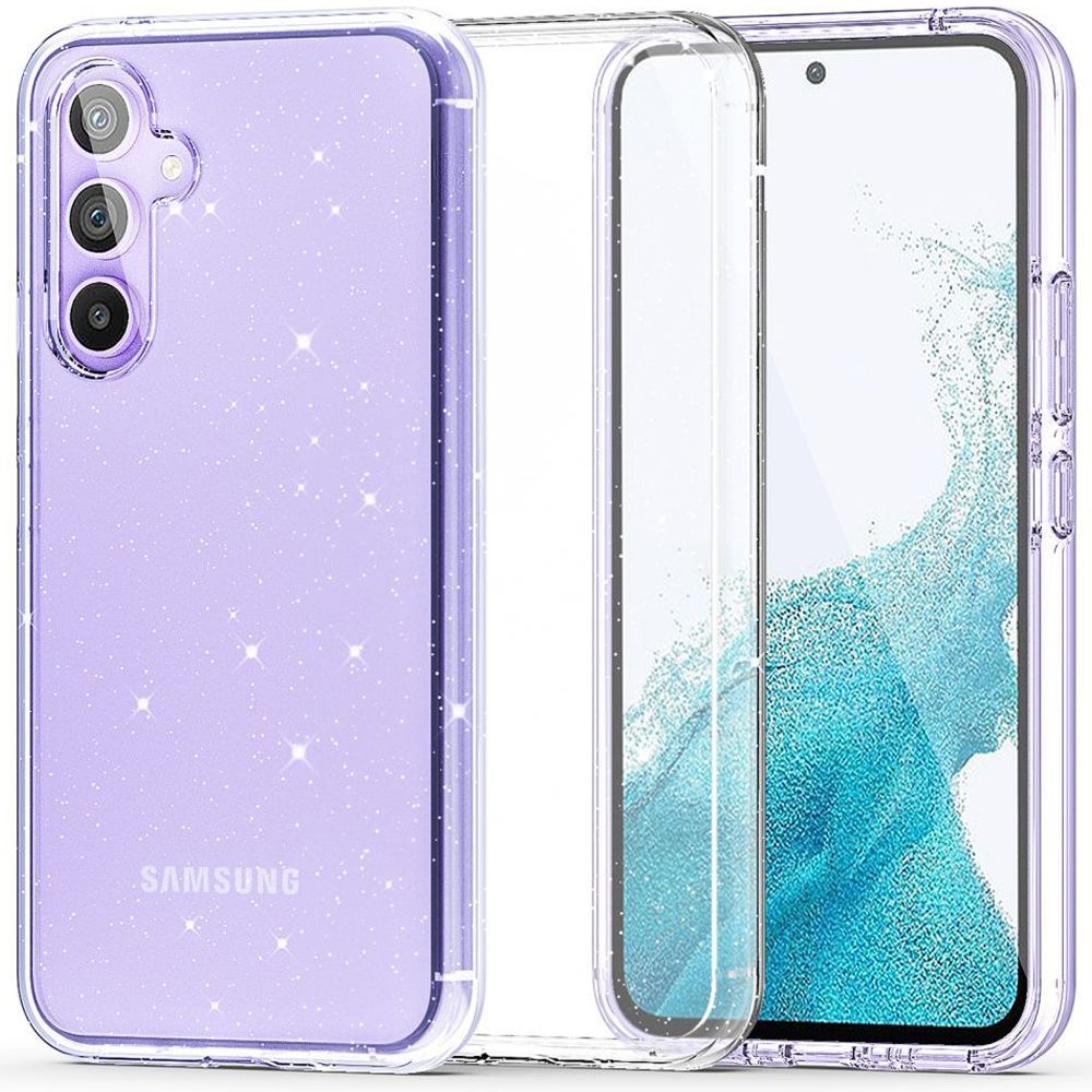 Tech-Protect FlexAir Hybrid - Σκληρή Διάφανη Θήκη - Samsung Galaxy S23 FE - Glitter