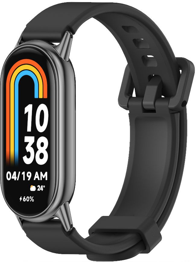 Tech-Protect Iconband Pro - Λουράκι Σιλικόνης Xiaomi Smart Band 10 / 10 NFC / 9 / 9 NFC / 8 / 8 NFC - Black