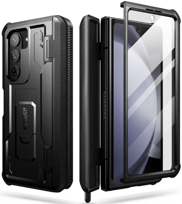 Tech-Protect Kevlar Pro Pen - Full Body Ανθεκτική Θήκη - Samsung Galaxy Z Fold5 - Black