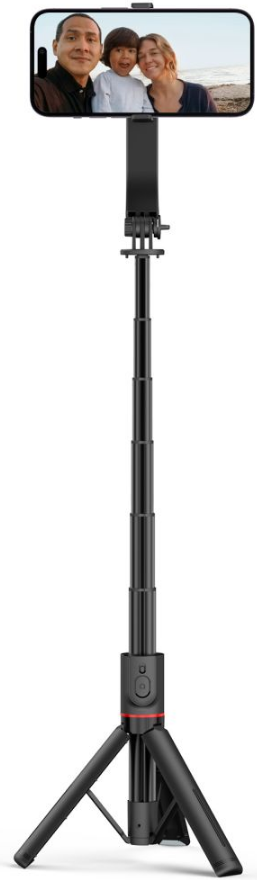 Tech-Protect L04S - Ασύρματο Bluetooth MagSafe Selfie Stick και Τρίποδο - Black