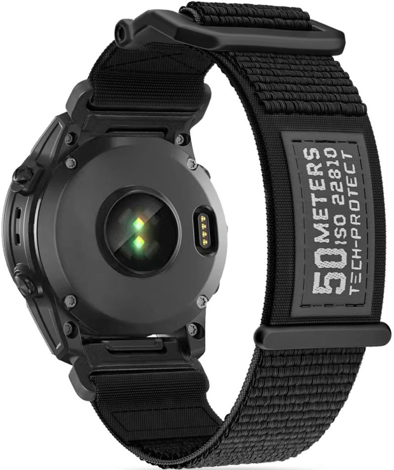 Tech-Protect Λουράκι Scout - Garmin Fenix 3/5X/3HR/5X Plus/6X/6X Pro/7X/8 (51mm) - Black