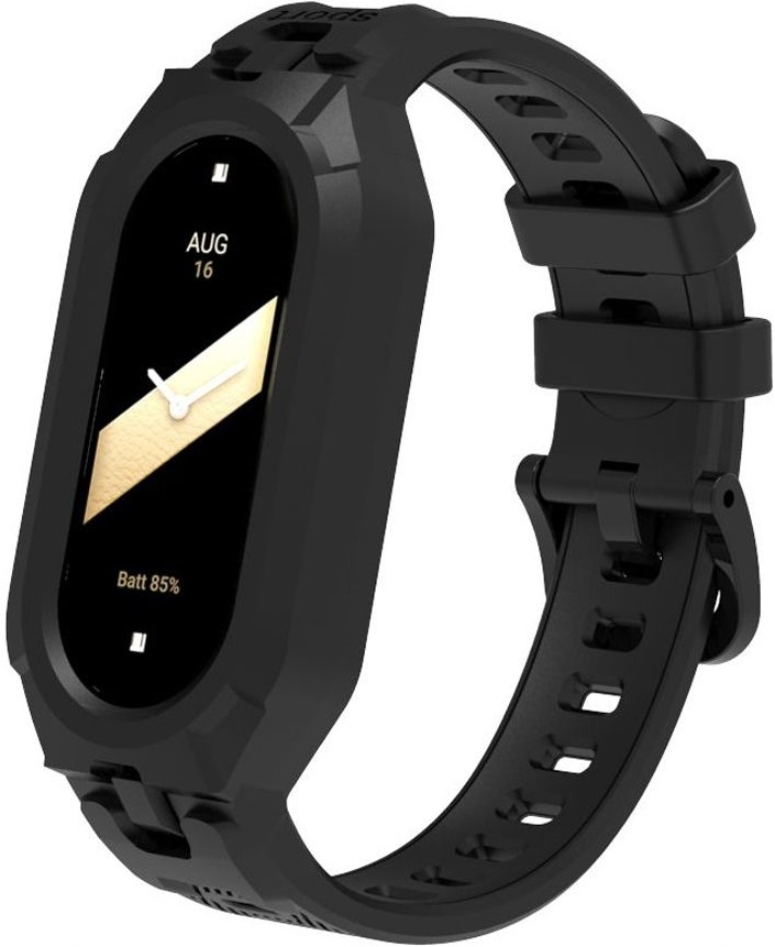 Tech-Protect Λουράκι Σιλικόνης Armour - Xiaomi Smart Band 9 / 9 NFC / 8 / 8 NFC - Black