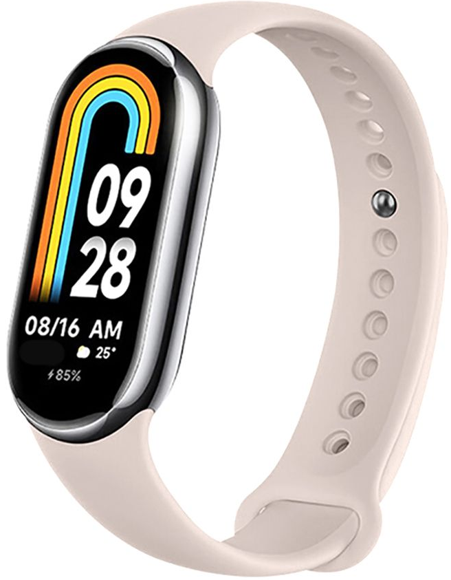 Tech-Protect Λουράκι Σιλικόνης Iconband Xiaomi Smart Band 10 / 10 NFC / 9 / 9 NFC / 8 / 8 NFC - Beige