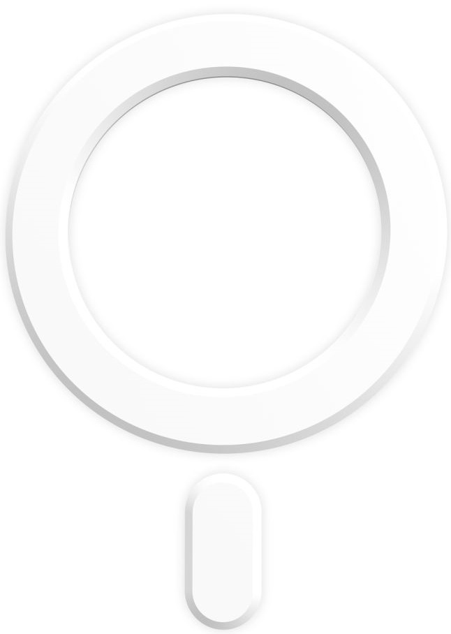 Tech-Protect MagMat MagSafe Universal Magnetic Ring - Αυτοκόλλητος Μαγνητικός Δακτύλιος MagSafe - White