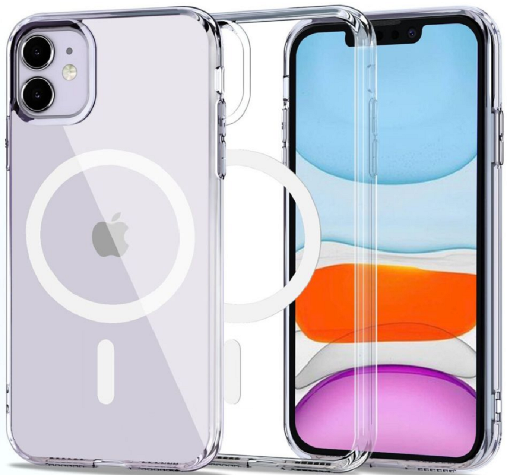 Tech-Protect MagMat - Σκληρή Διάφανη Θήκη MagSafe Apple iPhone 11 - Clear