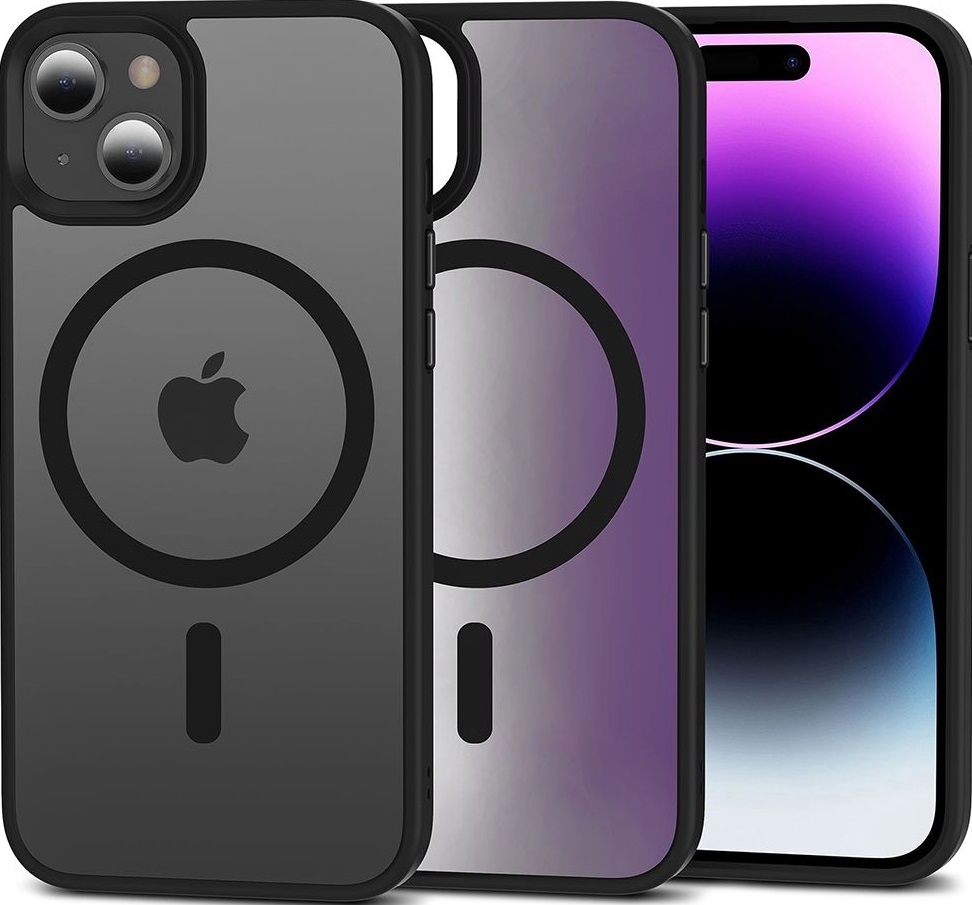 Tech-Protect MagMat - Σκληρή Θήκη MagSafe Apple iPhone 15 - Matte Black 