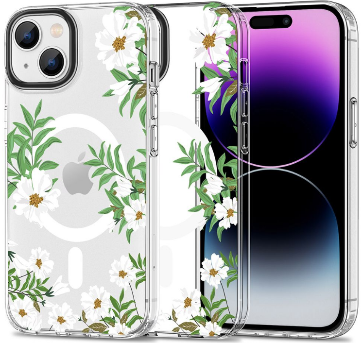 Tech-Protect MagMood - Σκληρή Θήκη MagSafe Apple iPhone 15 - Spring Daisy