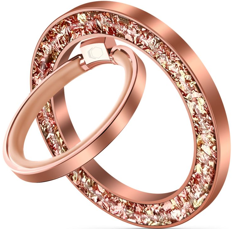 Tech-Protect MMR200 MagSafe Phone Ring - Μαγνητικό MagSafe Δαχτυλίδι / Βάση Στήριξης για Smartphone / Κινητά με Επιπλέον Αυτοκόλλητο Δακτύλιο MagSafe - Rose Gold