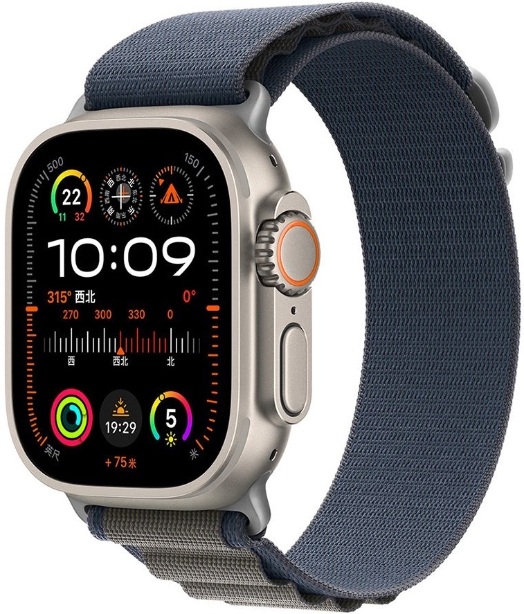 Tech-Protect Nylon Pro Λουράκι - Apple Watch Ultra/SE/11/10/9/8/7/6/5/4 (49/46/45/44mm) - Navy / Grey