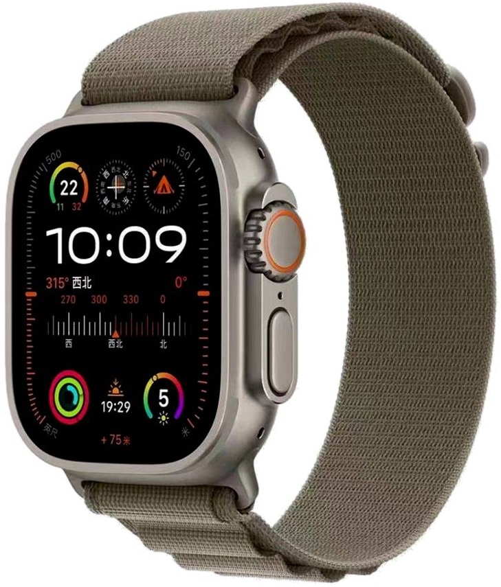 Tech-Protect Nylon Pro Λουράκι - Apple Watch Ultra/SE/11/10/9/8/7/6/5/4 (49/46/45/44mm) - Titanium / Olive