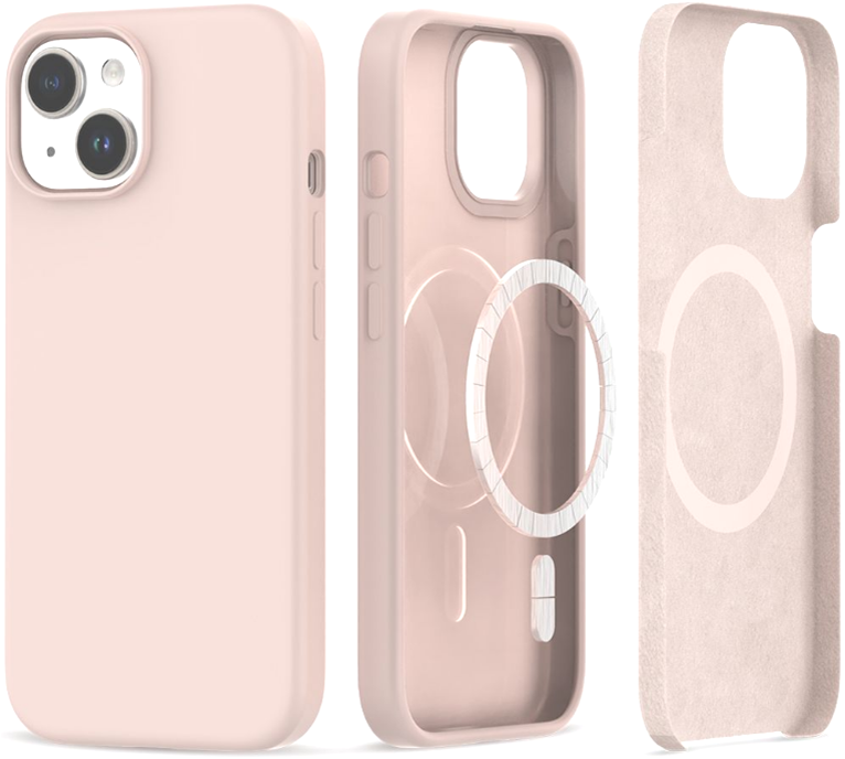Tech-Protect Silicone MagSafe - Θήκη Σιλικόνης MagSafe Apple iPhone 15 Plus - Candy Pink