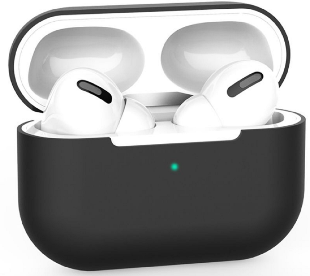 Tech-Protect Θήκη Σιλικόνης Icon - Apple AirPods Pro 1st Gen - Black