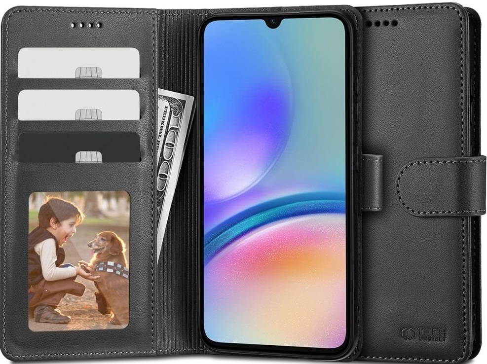 Tech-Protect Wallet - Θήκη Πορτοφόλι Samsung Galaxy A05s - Black