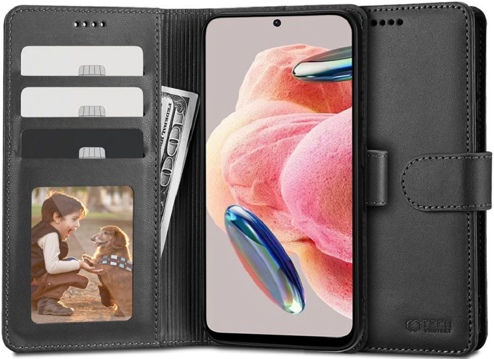 Tech-Protect Wallet - Θήκη Πορτοφόλι Xiaomi Redmi Note 12 4G - BlackTech-Protect Wallet - Θήκη Πορτοφόλι Xiaomi Redmi Note 12 4G - Black