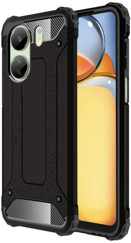 Techsuit Hybrid Armor Θήκη Xiaomi Redmi 13C 4G / Poco C65 - Black