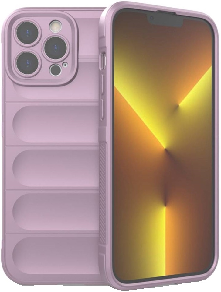 Techsuit Magic Shield – Θήκη Σιλικόνης Apple iPhone 13 Pro – Purple (5949419112971)