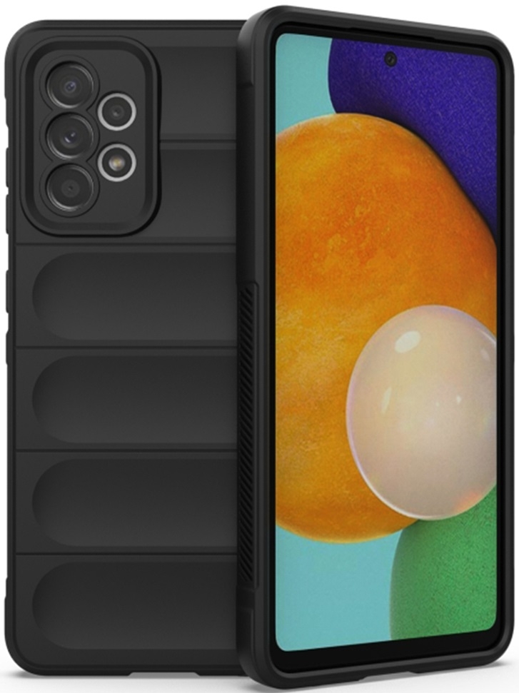 Techsuit Magic Shield - Θήκη Σιλικόνης Samsung Galaxy A52 / A52s 5G - Black