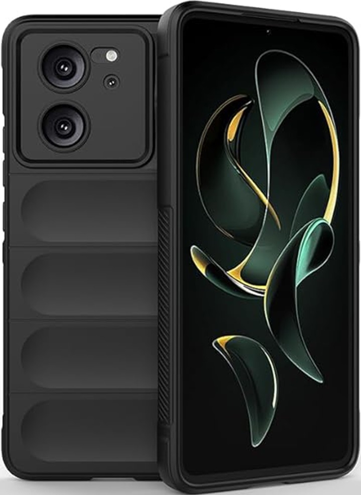 Techsuit Magic Shield - Θήκη Σιλικόνης Xiaomi 13T / 13T Pro - Black