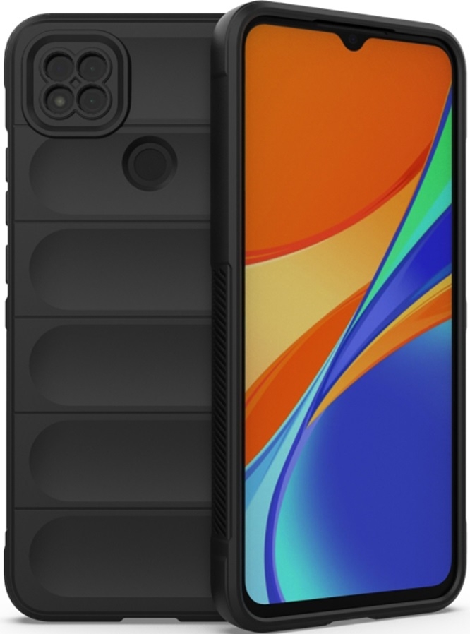 Techsuit Magic Shield - Θήκη Σιλικόνης Xiaomi Redmi 9C - Black