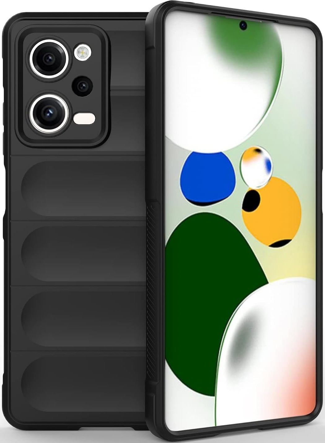 Techsuit Magic Shield - Θήκη Σιλικόνης Xiaomi Redmi Note 12 Pro 5G / Poco X5 Pro - Black