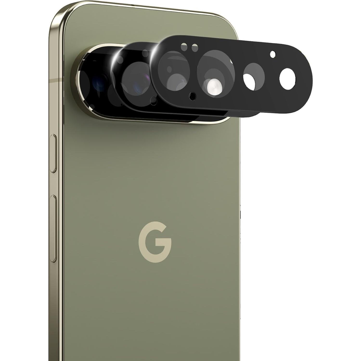 Tempered Glass Google Pixel 11 Pro Ringke Camera Protector Full Cover Glass Αντιχαρακτικό Γυαλί Προστασίας για Φακό Κάμερας 2 Τεμάχια Black