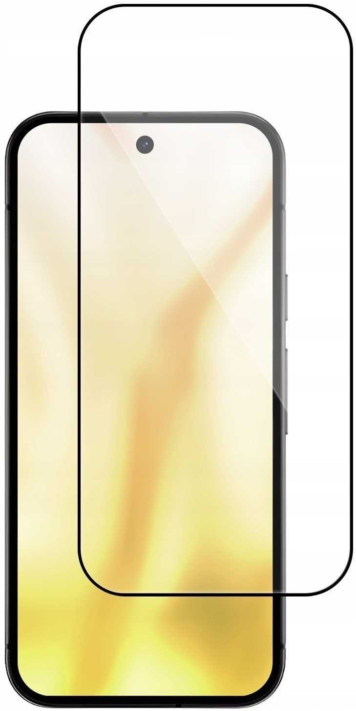 Tempered Glass Google Pixel 9a Spacecase Full Cover Glass Full Face Αντιχαρακτικό Γυαλί Προστασίας Οθόνης Black