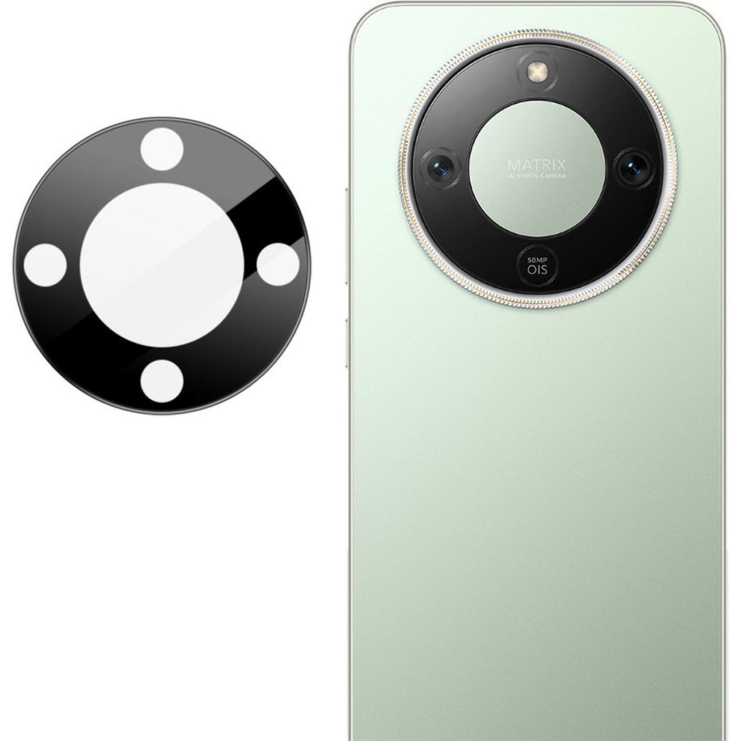 Tempered Glass Honor Magic8 Lite Techsuit Full Camera Αντιχαρακτικό Γυαλί Προστασίας για Φακό Κάμερας Black