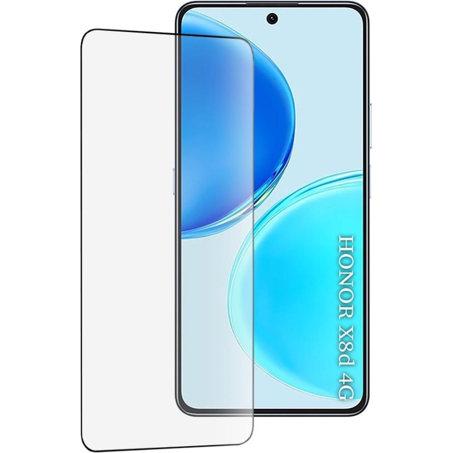 Tempered Glass Honor X8d Techsuit 111D Full Glue Full Face Αντιχαρακτικό Γυαλί Προστασίας Οθόνης Black