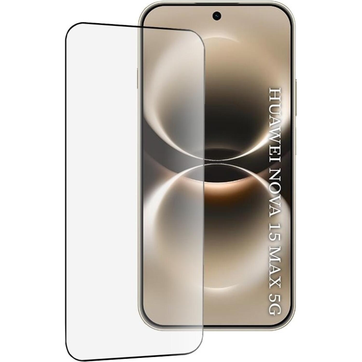 Tempered Glass Huawei Nova 15 Max Techsuit 111D Full Glue Full Face Αντιχαρακτικό Γυαλί Προστασίας Οθόνης Black