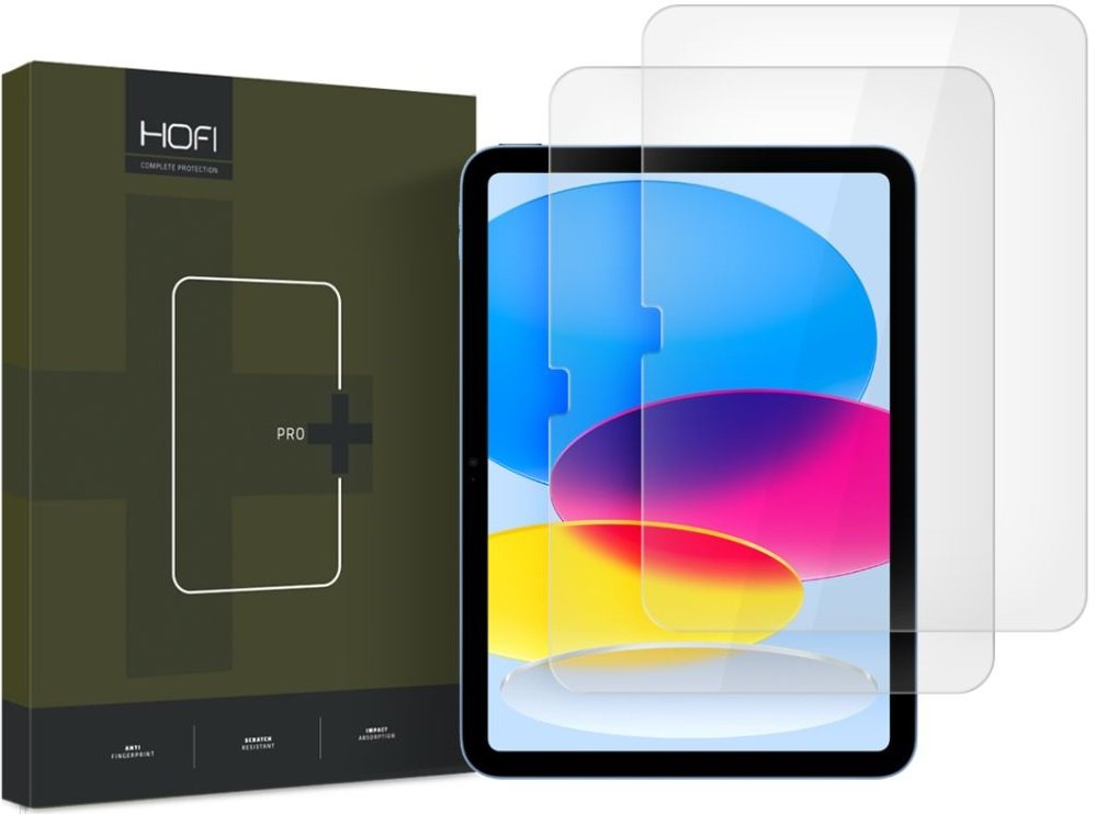 Tempered Glass iPad (A16) 11th Gen. 2025 11" / 10th Gen. 2022 10.9" Hofi Premium Pro+ Αντιχαρακτικό Γυαλί Προστασίας Οθόνης 2 Τεμάχια Clear