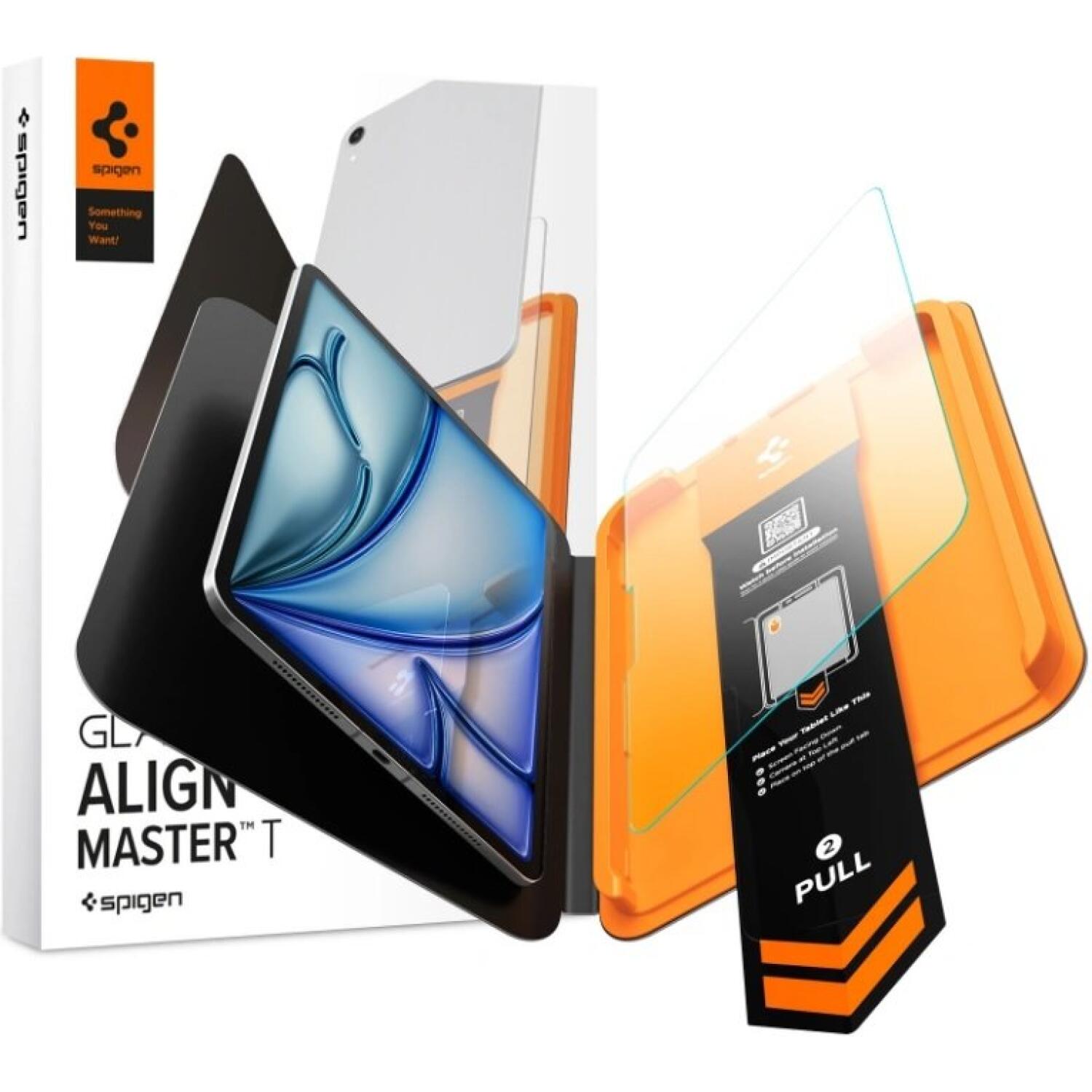 Tempered Glass iPad Air 8 2026 11" / Air 7 2025 11" / Air 6 2024 11" Spigen Glas.tR Align Master T Ανθεκτικό Αντιχαρακτικό Γυαλί Προστασίας Οθόνης Clear
