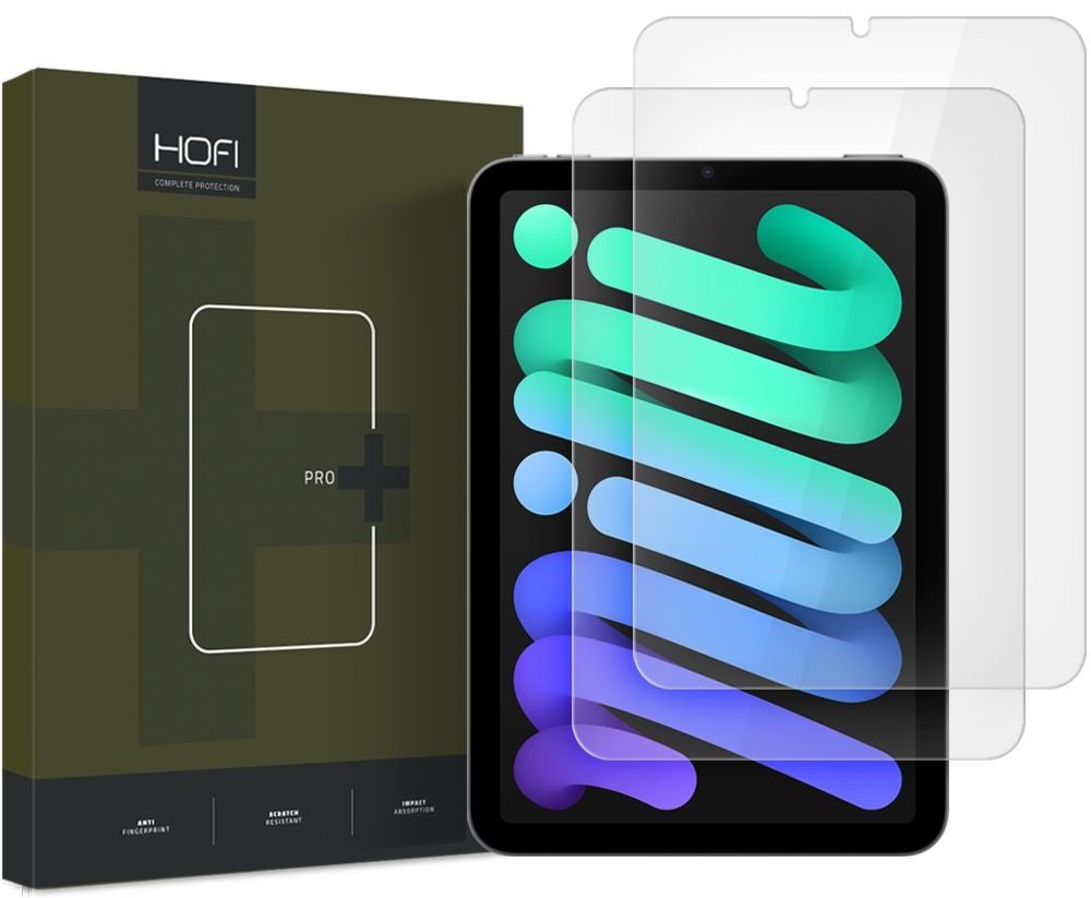 Tempered Glass iPad Mini 7 2024 / 6 2021 Hofi Premium Pro+ Αντιχαρακτικό Γυαλί Προστασίας Οθόνης 2 Τεμάχια Clear