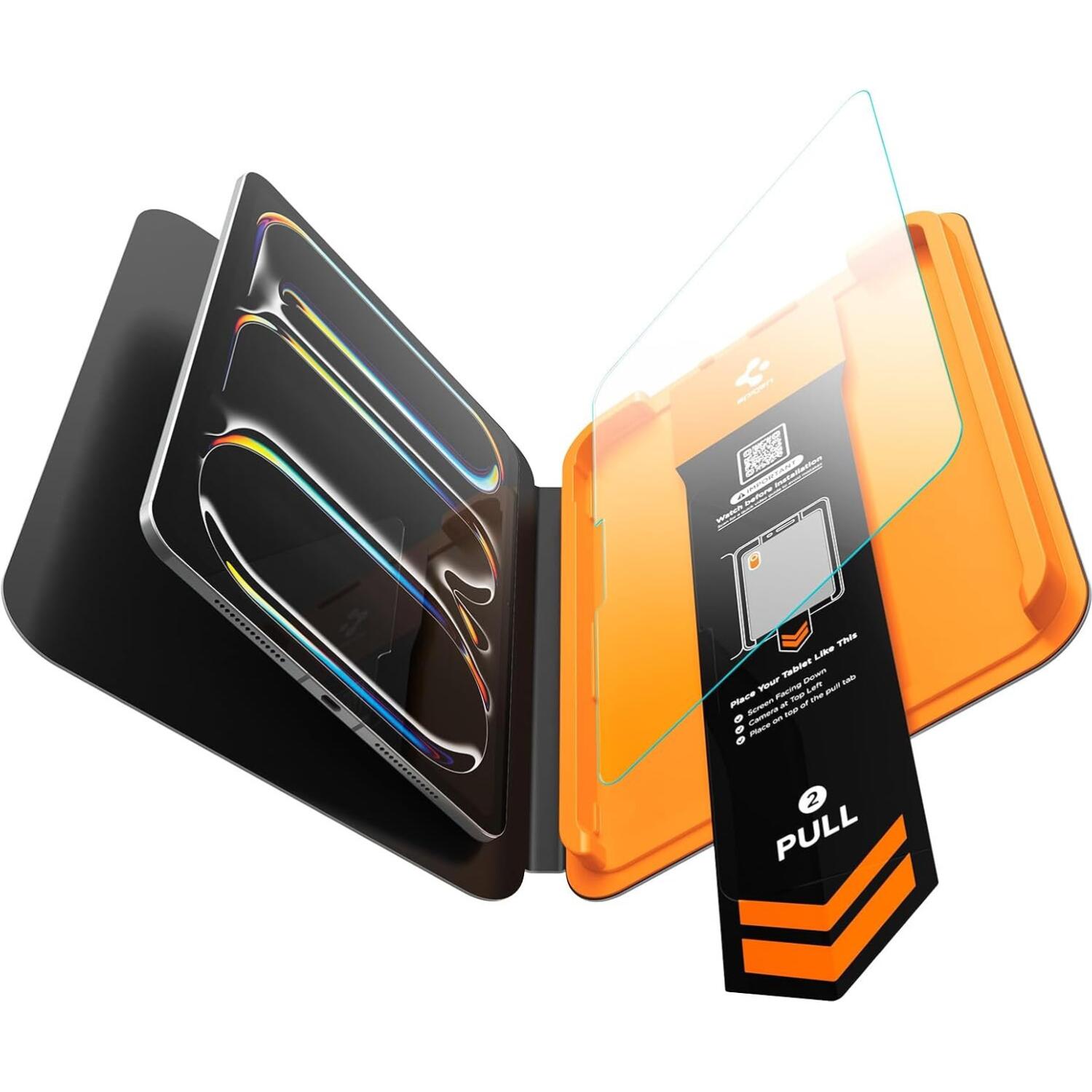 Tempered Glass iPad Pro 11" 2025 / 2024 Spigen Glas.tR Align Master T Ανθεκτικό Αντιχαρακτικό Γυαλί Προστασίας Οθόνης Clear