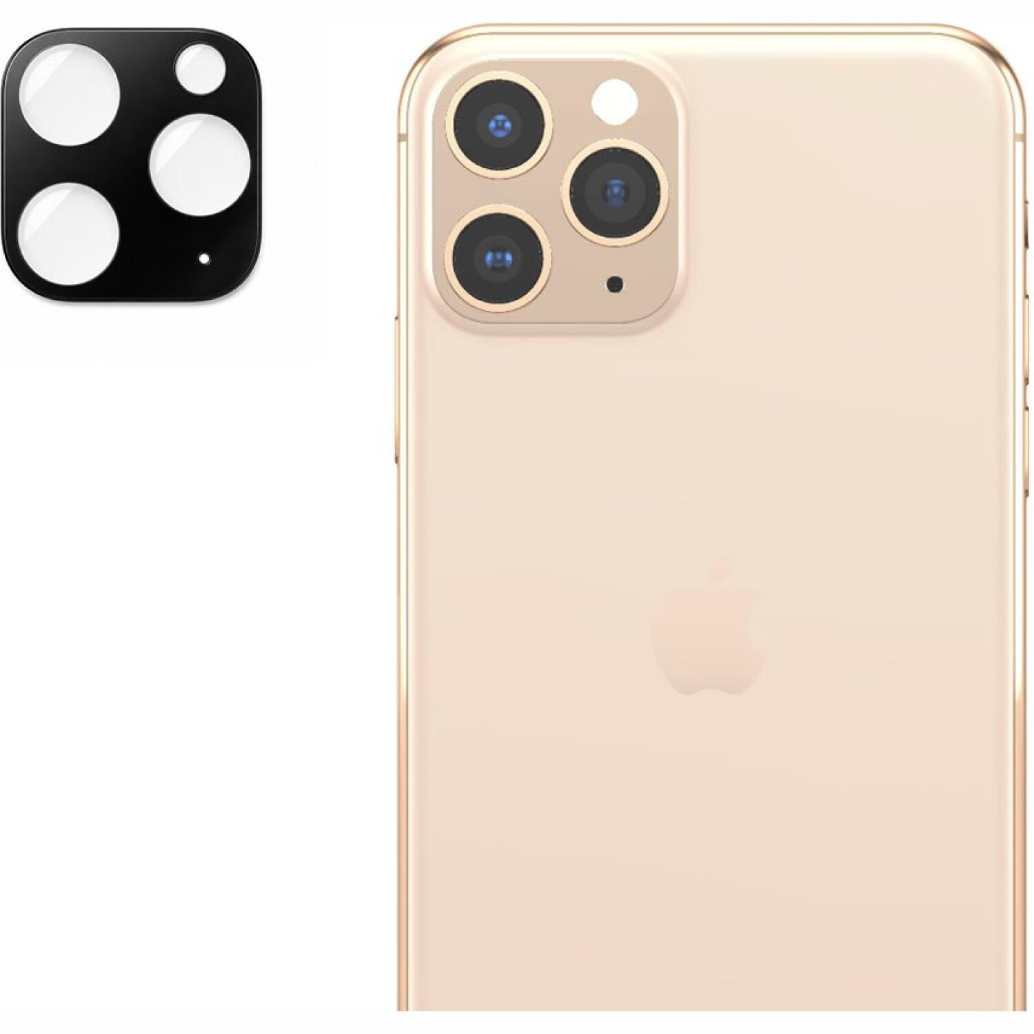 Tempered Glass iPhone 11 Pro / 11 Pro Max Techsuit Full Camera Αντιχαρακτικό Γυαλί Προστασίας για Φακό Κάμερας Black
