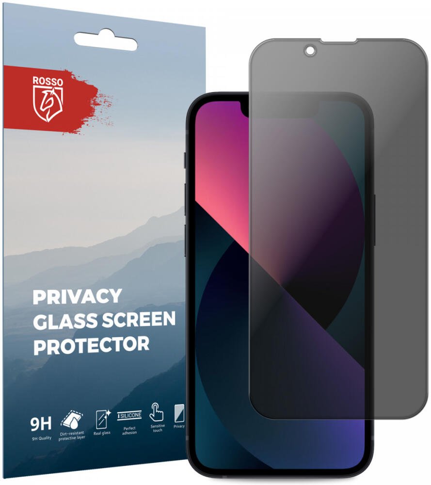 Tempered Glass iPhone 13 mini Rosso Privacy Αντιχαρακτικό Γυαλί Προστασίας Απορρήτου Οθόνης