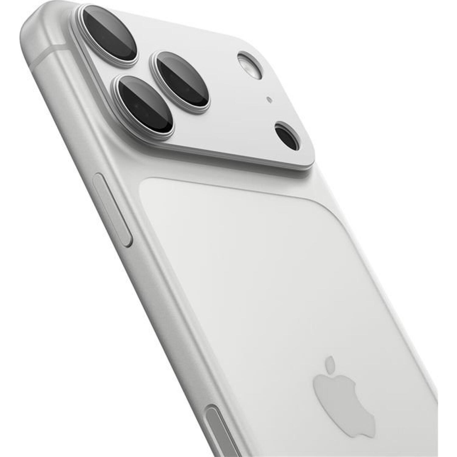 Tempered Glass iPhone 17 Pro Max Spigen GLAS.tR EZ Fit OPTIK Pro XL Camera Lens Protector Αντιχαρακτικό Γυαλί Προστασίας για Φακό Κάμερας Silver