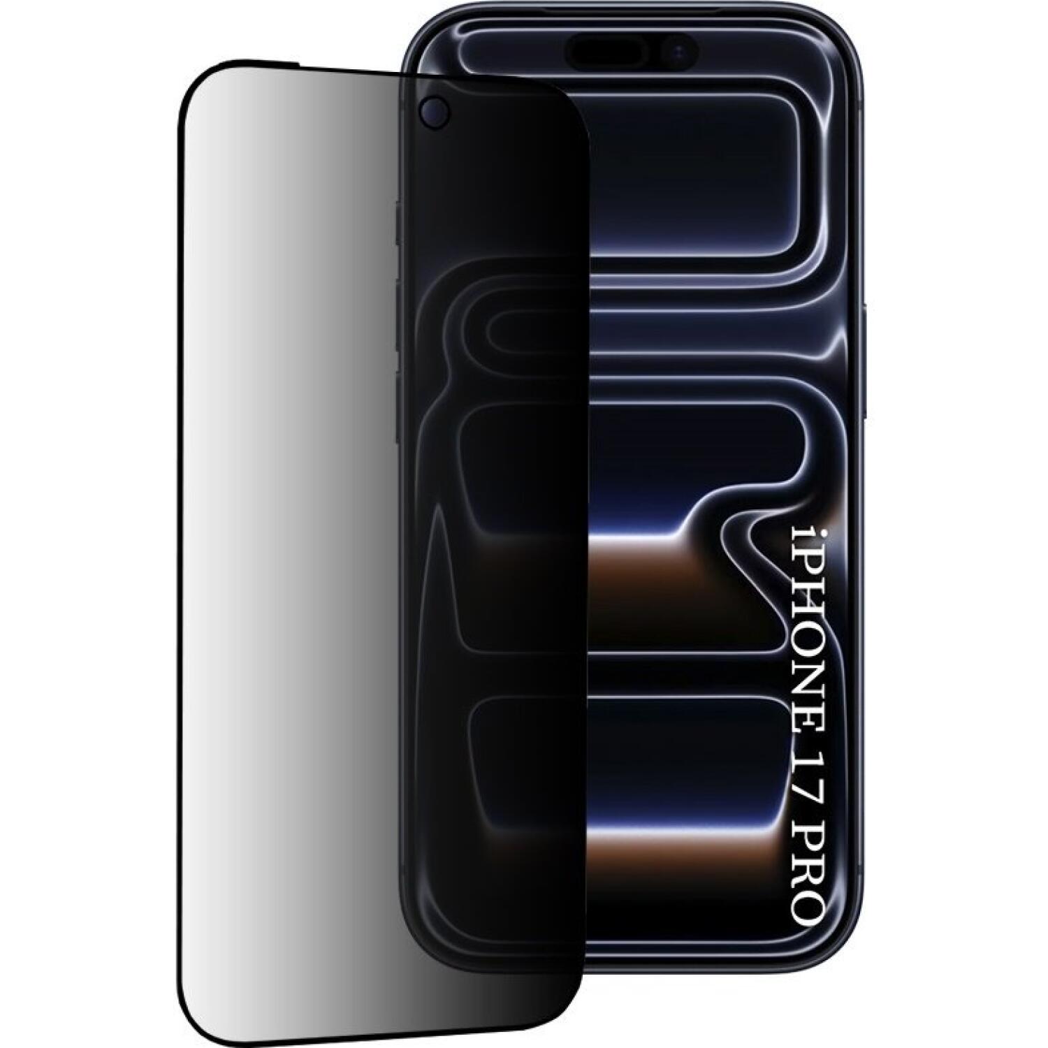 Tempered Glass iPhone 17 Pro Techsuit 111D Privacy Full Glue Full Face Αντιχαρακτικό Γυαλί Προστασίας Απορρήτου Οθόνης - Black (5949419288669)