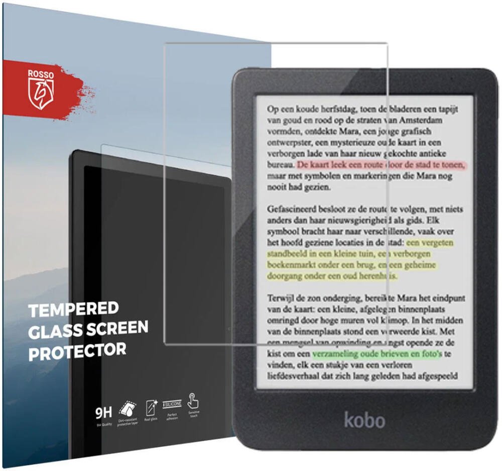 Tempered Glass Kobo Clara Colour Rosso Αντιχαρακτικό Γυαλί Προστασίας Οθόνης Clear