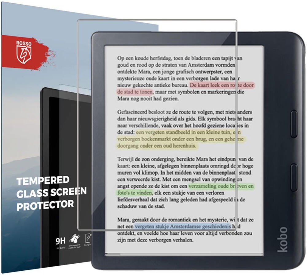Tempered Glass Kobo Libra Colour Rosso Αντιχαρακτικό Γυαλί Προστασίας Οθόνης Clear