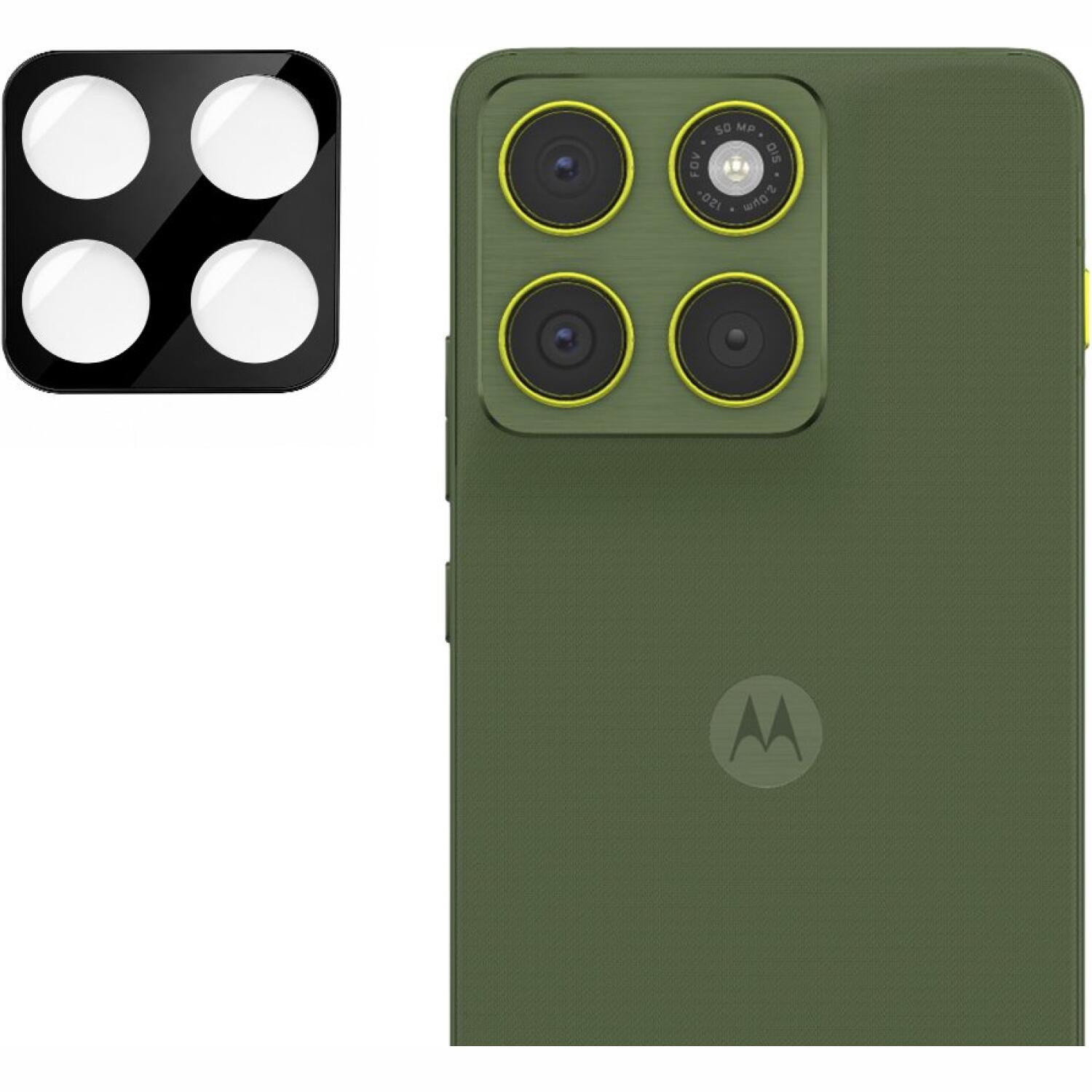 Tempered Glass Motorola Edge 70 Techsuit Full Camera Αντιχαρακτικό Γυαλί Προστασίας για Φακό Κάμερας Black 