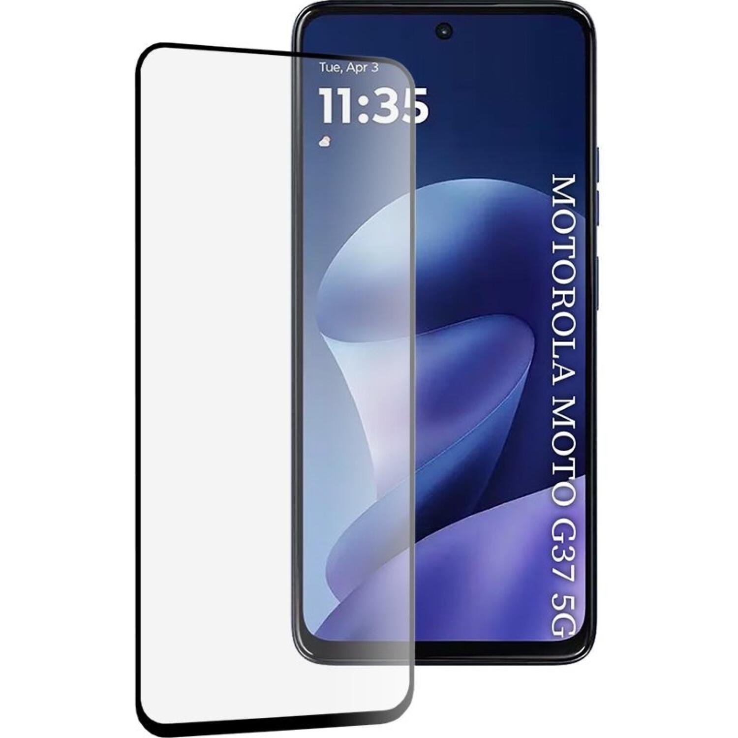 Tempered Glass Motorola Moto G47 / G37 / G37 Power Techsuit 111D Full Glue Full Face Αντιχαρακτικό Γυαλί Προστασίας Οθόνης Black 