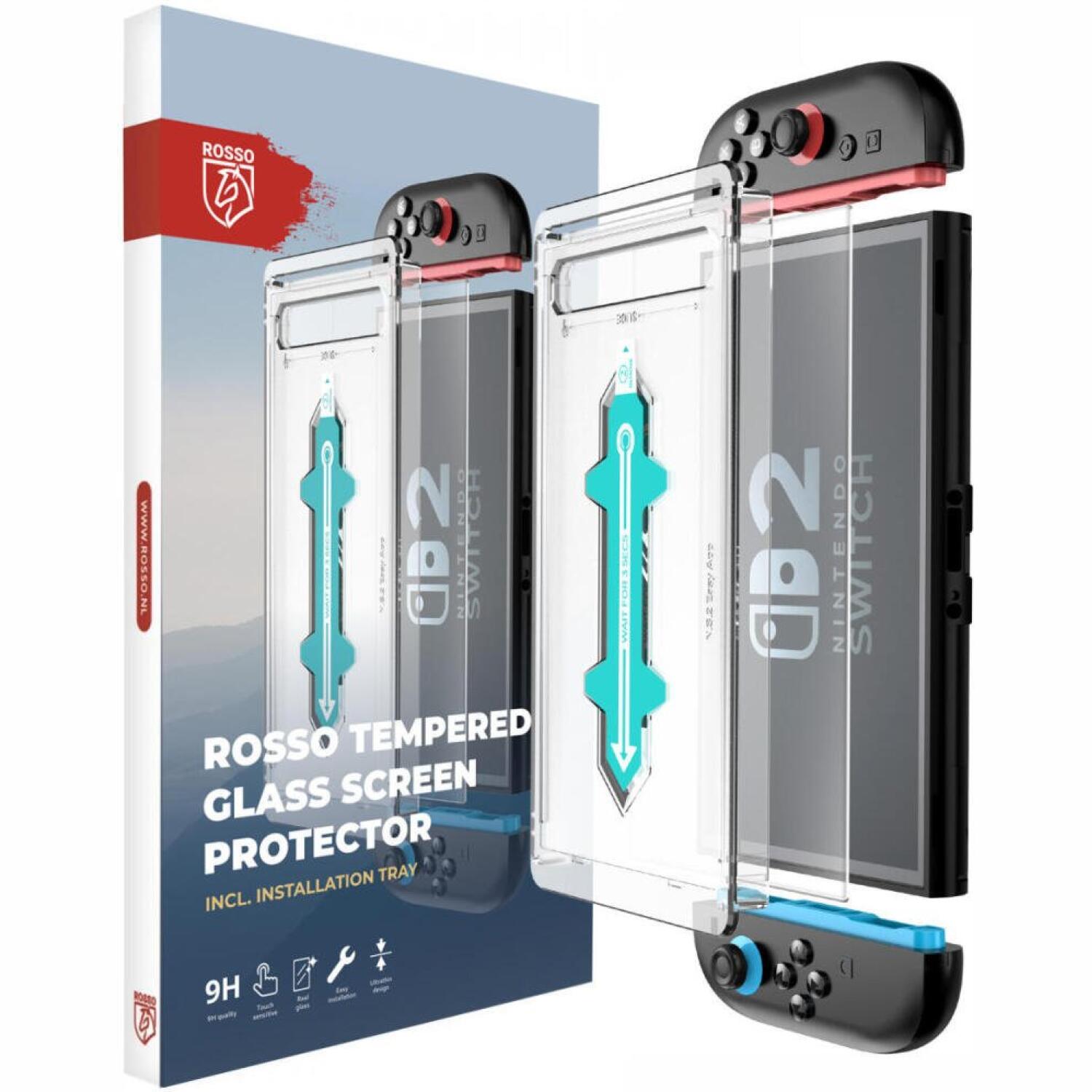 Tempered Glass Nintendo Switch 2 Rosso Αντιχαρακτικό Γυαλί Προστασίας Οθόνης Clear