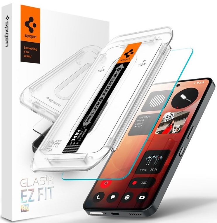 Tempered Glass Nothing Phone 3a / 3a Pro Spigen GLAS.tR EZ Fit HD Αντιχαρακτικό Γυαλί Προστασίας Οθόνης Clear