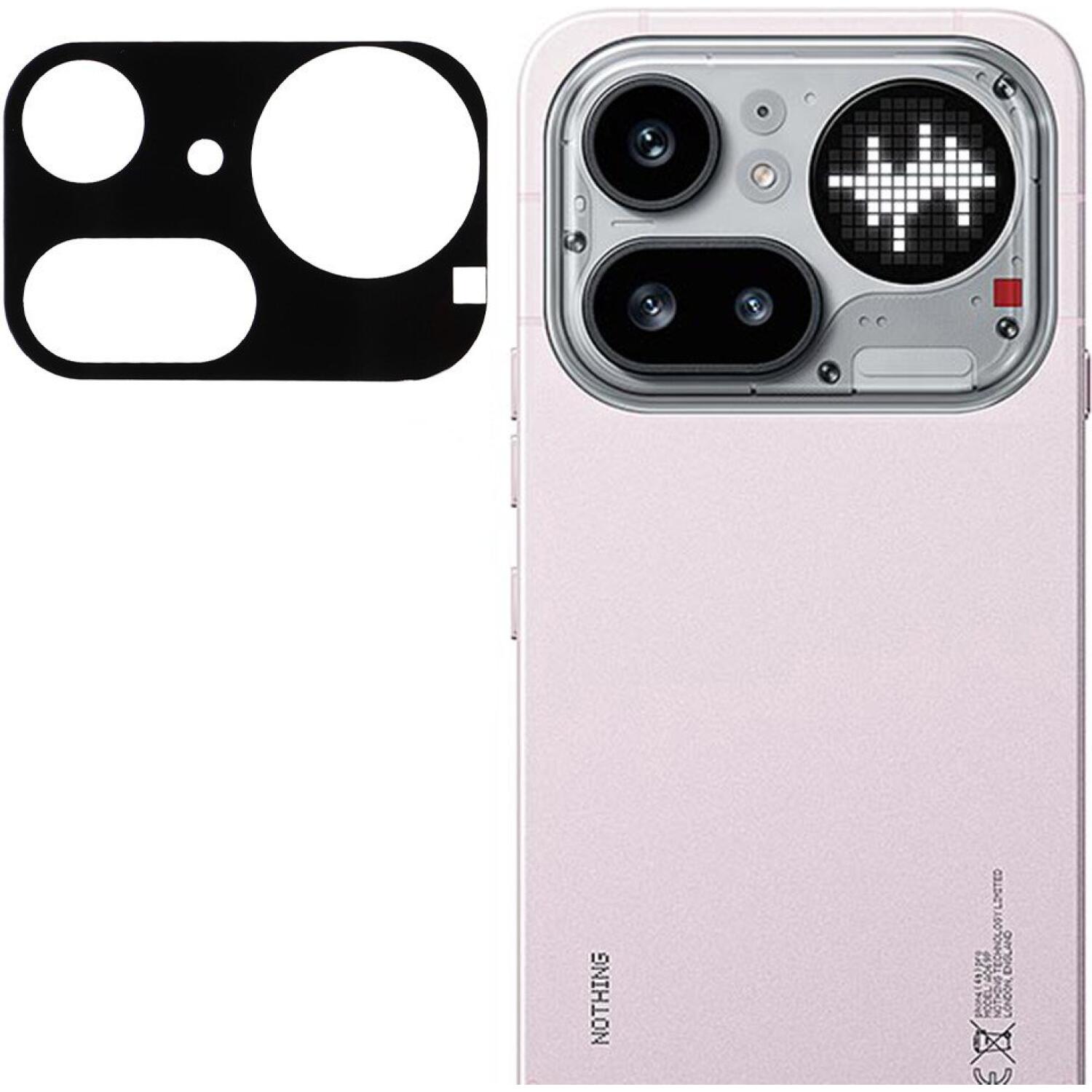 Tempered Glass Nothing Phone 4a Pro Techsuit Full Camera Αντιχαρακτικό Γυαλί Προστασίας για Φακό Κάμερας Black 
