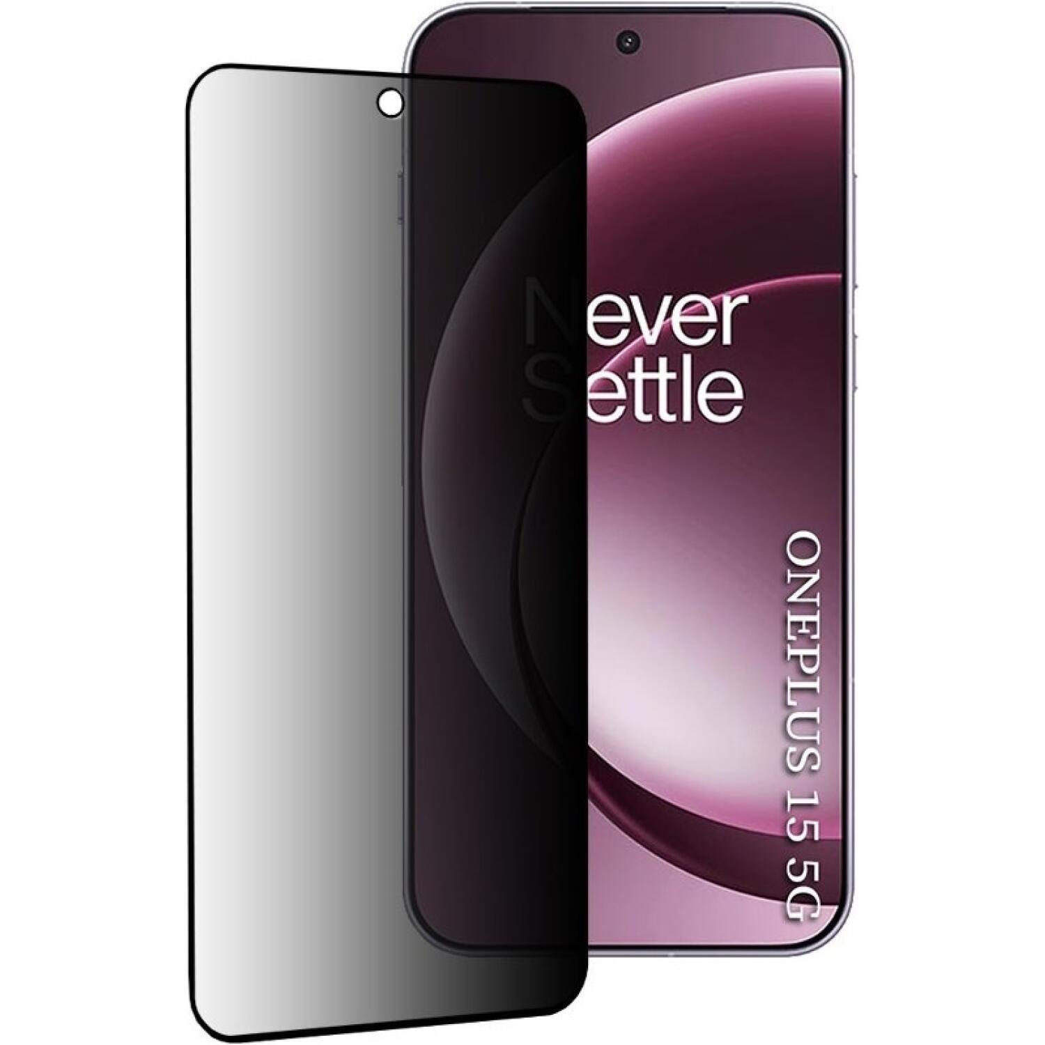 Tempered Glass OnePlus 15 Techsuit 111D Privacy Full Glue Full Face Αντιχαρακτικό Γυαλί Προστασίας Απορρήτου Οθόνης Black