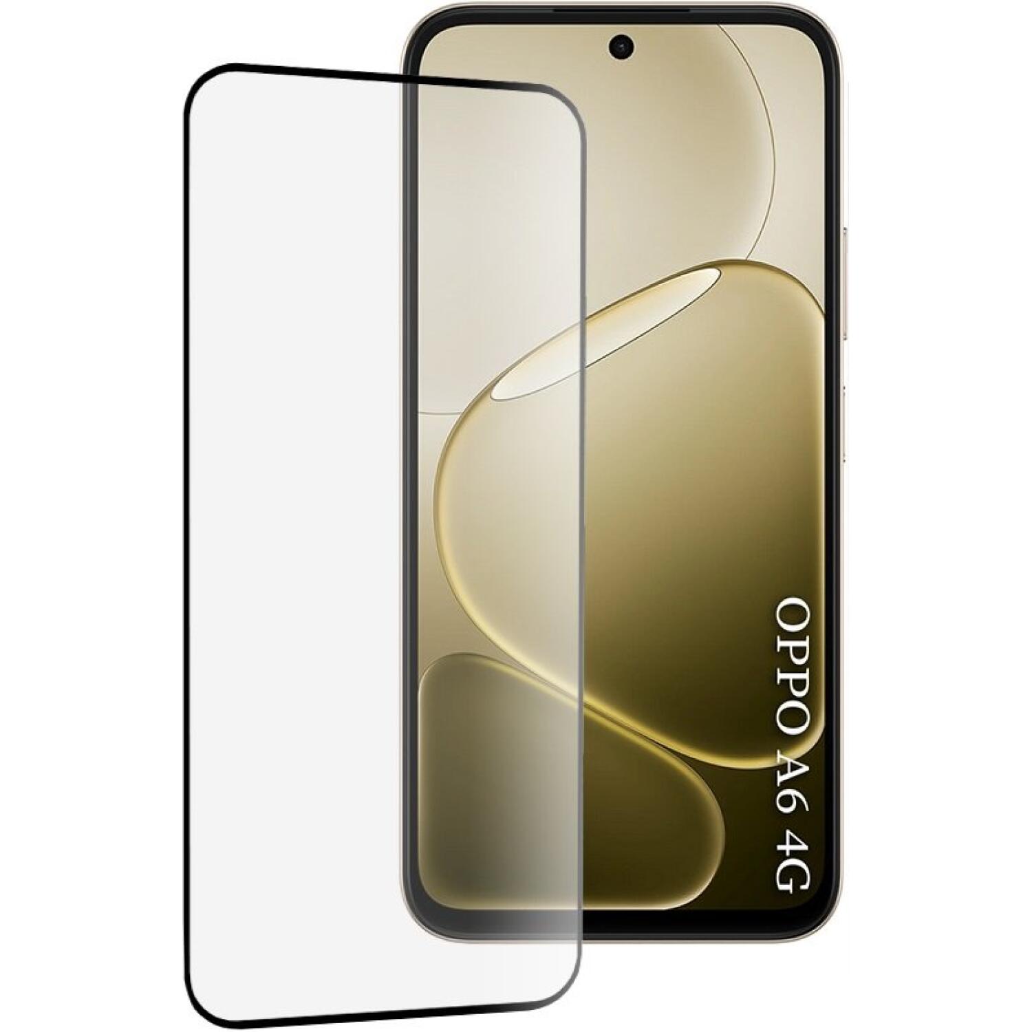 Tempered Glass Oppo A6 4G / A6x 4G / A6x 5G / A6k 4G Techsuit 111D Full Glue Full Face Αντιχαρακτικό Γυαλί Προστασίας Οθόνης Black 