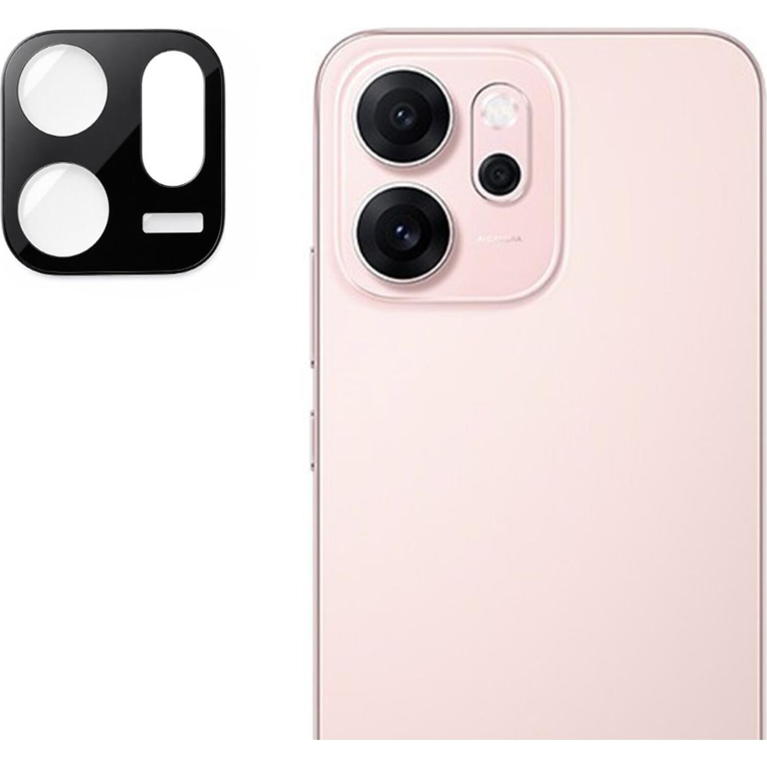 Tempered Glass Oppo Reno14 F / 14 FS Techsuit Full Camera Αντιχαρακτικό Γυαλί Προστασίας για Φακό Κάμερας - Black (5949419333857)