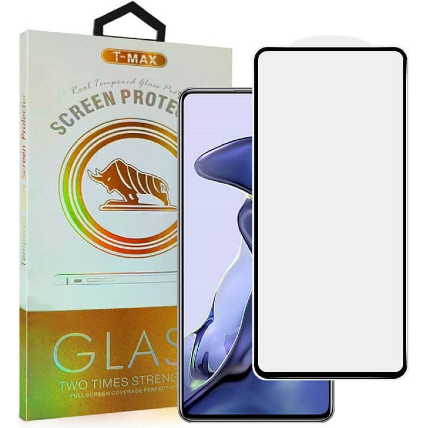 Tempered Glass Realme 14T 5G T-Max Premium Full Glue Αντιχαρακτικό Γυαλί Προστασίας Οθόνης Black